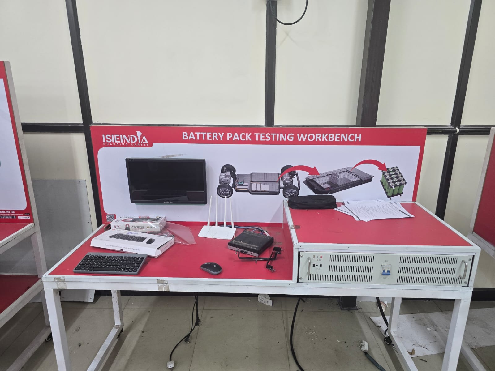 battery Pack Testing Workbench